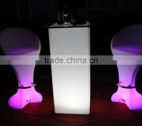 Light up Coffee Table/light up Cocktail Table/light up Bar Cuboid Table photo-4