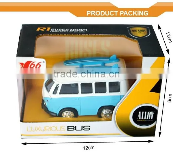 1:36 Scale Alloy Car Toy Diecast Bus Kids Games Toy Cars photo-4