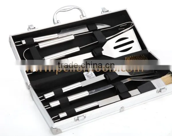 6pcs Set Stainless Steel BBQ Tools BBQ Grill Accessories set