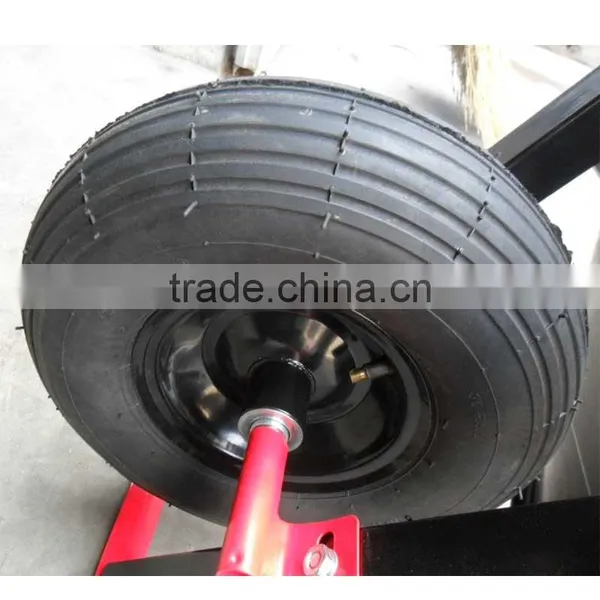 13inch 4.00-6 Metal Rim Air Pneumatic Wheel for Wheelbarrow photo-2