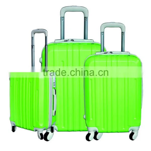 Bright Color Trolley Luggage Abs Set photo-3