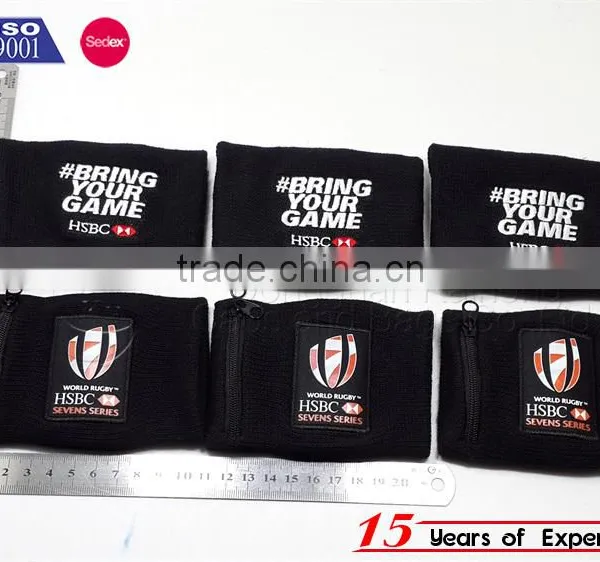 Terry Cotton Custom Sports Wristbands With Printed LOGO photo-2