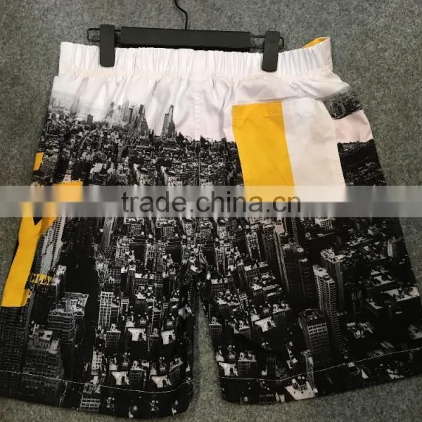 100%polyester Fancy 2016 Mens Quality Beach Shorts photo-5