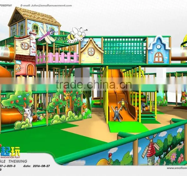 Professional Manufacturer of Village Themed Indoor Playground Equipment photo-2