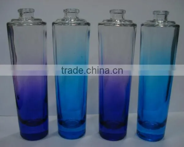 100 ml Fancy Perfume Glass Bottles India, White Coated Stylish Perfume Bottle India photo-6