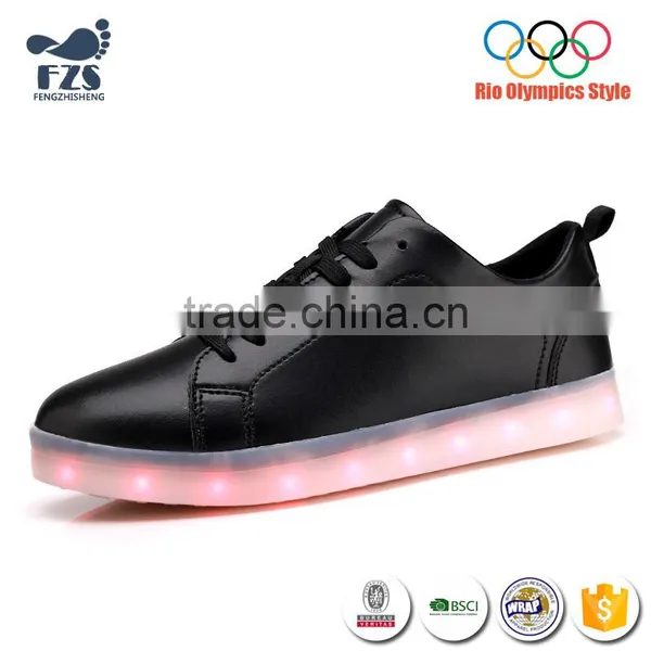 HFR-TS165-18 Factory Price Lovers Sport Sneaker Led Shoes Brand photo-3