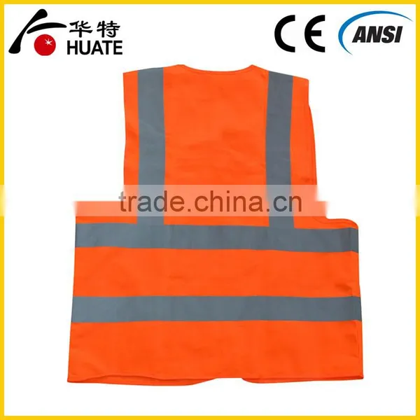 Reflective LED Vest for Cycling/reflective Garment/safety Vest/orange Vest photo-2