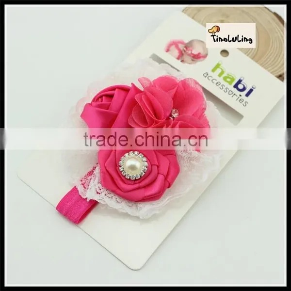 1.5X 36cm Hairband Crystal Hair Accessories Hairband Children Headbands photo-5