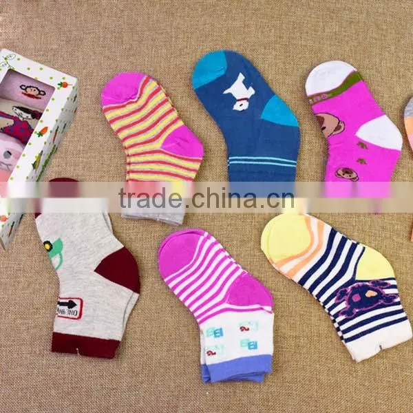 Wholesale Fancy Baby Socks Manufacture Kids Short Tube Socks for 0 ~ 8 Years photo-2