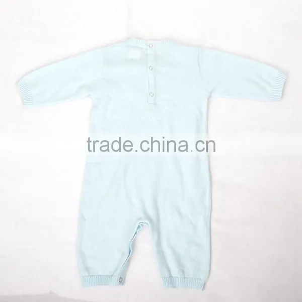 100% Cotton Long Sleeve Baby Boy Organic Romper photo-2