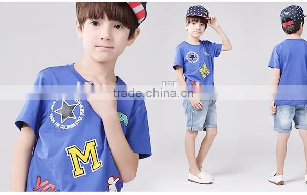 Hot Sale Child Clothes Boys T-shirts, Custom Children's T-shirts, High Quality Children's Boys T-shirts photo-4
