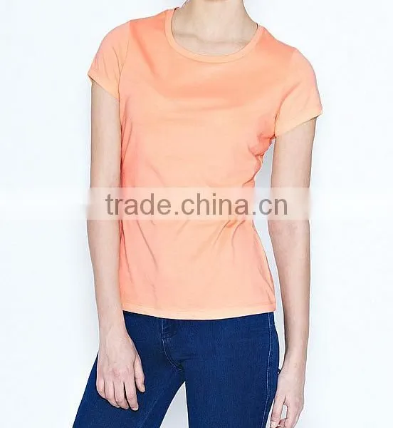 Basic Blank Cotton T-shirt for Women photo-3