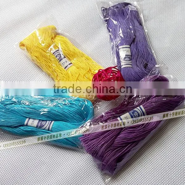 Egyptian Long Fibre Cotton Dmc Floss Cross Stitch Embroidery Hand Embroidery Silk Thread Cross-stitch Embroidery Thread photo-3