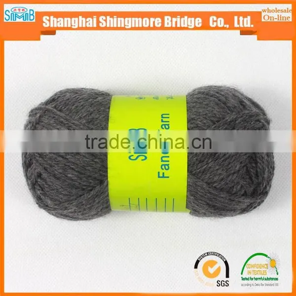 Shopping Knitting Wool Yarn China Factory Best Selling Worsted Solid Dyed 100% Wool Roving Yarn With Oeko-tex Quality photo-2
