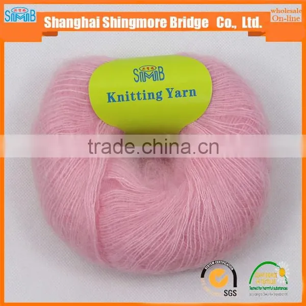 China Factory Wholesale Mohair Acrylic Blended Yarn Used for Hand Knitting Sweater With Cheap Price photo-4