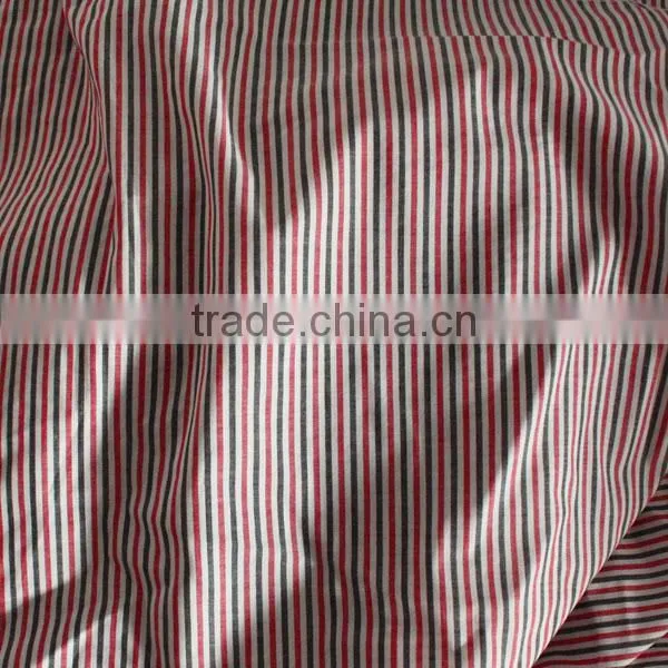 100% Cotton Yarn Dyed Woven Shirting Stock Lot Fabric photo-2
