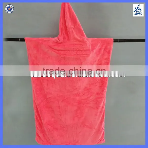 2017 New Design Quick-dry Microfiber Adult Beach Surf Poncho With Hood photo-5