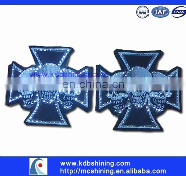 Soft Pvc Material Flashing Led Logo Badge Supplier photo-3