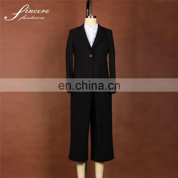 Ladies Wool/Polyester Fashion Leisure Suits