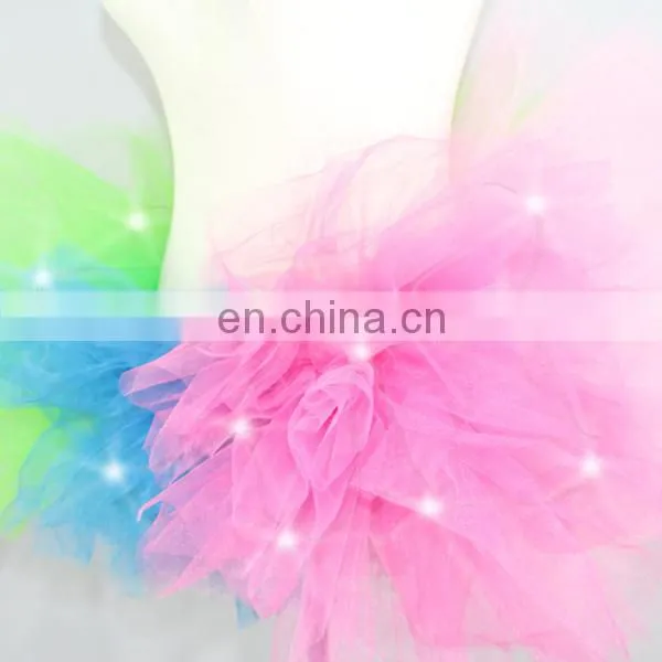 Aidocrystal Handmade Colorful Led Skirts Fancy Light up Tutu Skirts Led Skirt