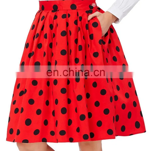 19 Colors ! Grace Karin Colorful Cheap Occident Short Retro Vintage Dress Women Vintage Cotton Skirt CL6294-1# photo-3