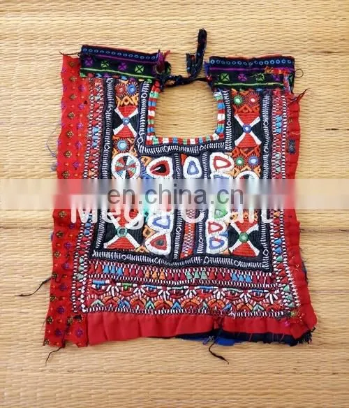 Gypsy Bohemian Yock Neck Patch-Traditional Hand Embroidered Yock Neck Patch-