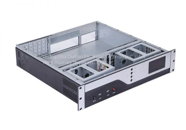 2u LCD Rack Mount Computer Case Micro Atx Server Chassis photo-4