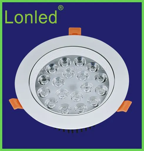 Lonled Anti Dazzle LED Spotlight Aluminum Case High Power 3-18W Isolated Driver photo-4