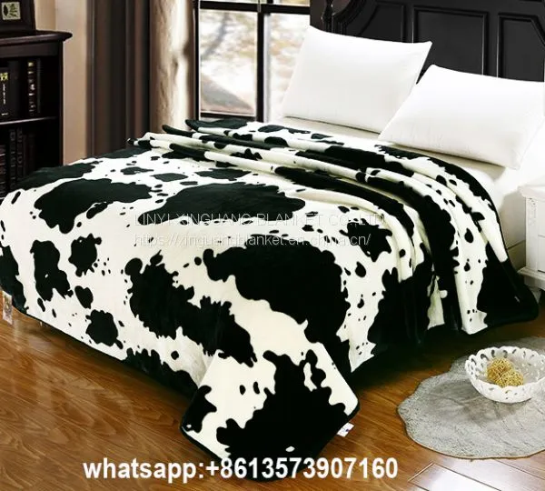 Home Textile Blanket Beding Room3D Printing Super Soft Raschel Polyester Blanket