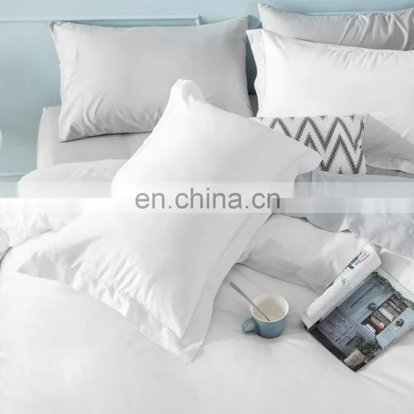 Prime Custom OEM Brand 90x90 White Waterproof Duvet Cover Set For Bedding Room photo-6