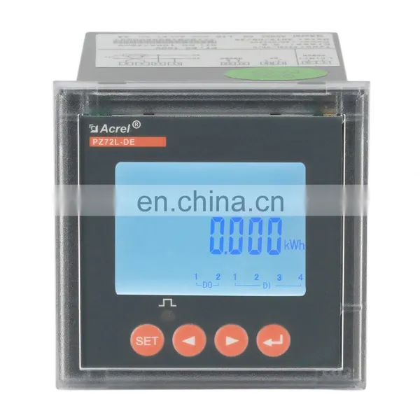 Acrel 300286.SZ DCdigital Panel Rs485 Energy Meter PZ72L-DE/C for Charging Pile With CE Certificate photo-4