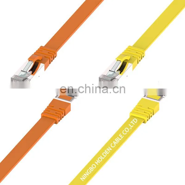 Cat6 Sftp 4pr 23awg Thin Slim 0.5mm Cca Cable Cat6 Utp Jumper Cable Patch Cord photo-6