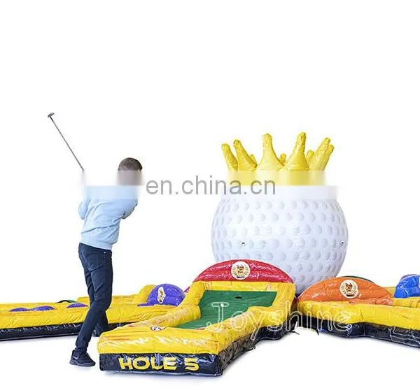 Portable Inflatable Golf Simulator Game Bouncer Interactive Team Building Games Sport photo-2