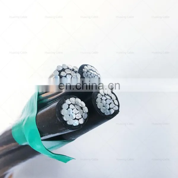ASTM Standard Aerial Bundled ABC DUPLEX TRIPLEX QUADRUPLEX CABLE photo-2