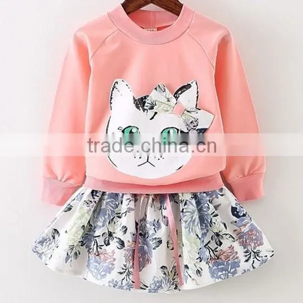 New Arrived Children Clothing 2016 Girls Dress Size Chart Korean Clothing for Girls photo-2