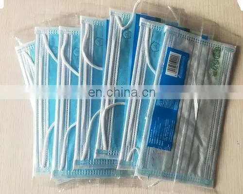 Single Piece or Multi Pieces Nonwoven 3ply Face Mask Packing Machine photo-5