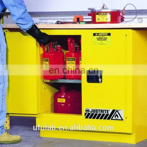 30Gallon Laboratory Flammable Cabinet,Fireproof Chemical Safety Cabinet photo-4