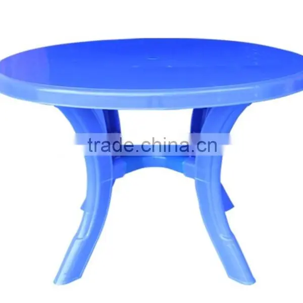 Popular Removable Round Plastic Dining Table photo-2