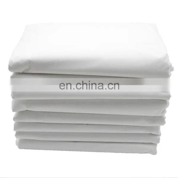 Blue White Pink Disposable Nonwoven Customized Bedsheets Patient Underpad for Hospital Beauty&message Salon