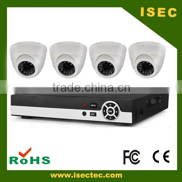 2016 New Design Easy Using 4ch AHD Hybrid DVR Kits 720P AHD Camera photo-3