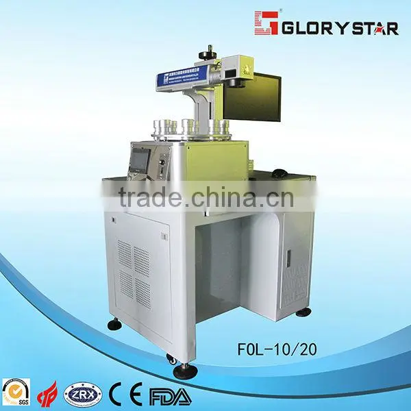 Lighting Lamps and Lanterns Fiber Laser Marking Machine With Automatic System 10W