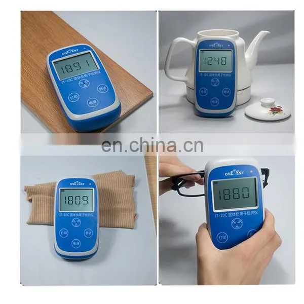 IT-10 Factory Selling High Efficiency Mineral Negative Ion Detector photo-3