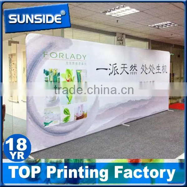 Tension Fabric Display Backdrop Exhibition Pop up Display Stand for Advertising -qt photo-2