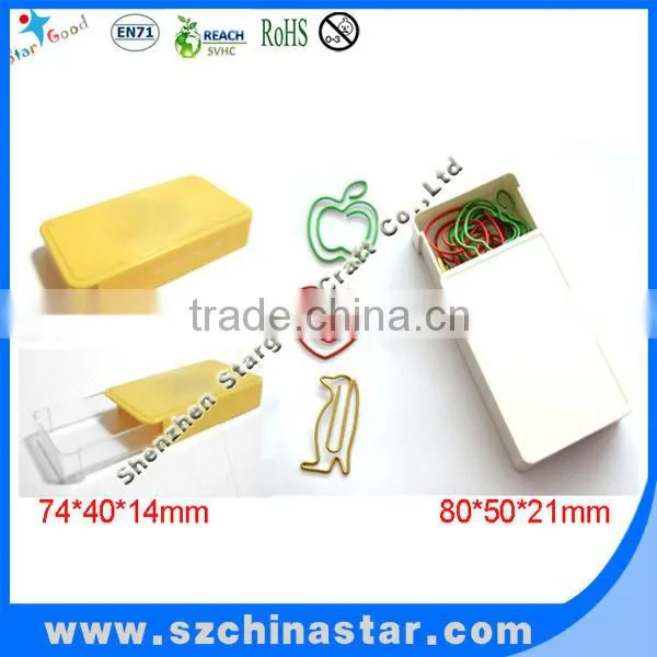 PP Box Package With Logo Imprinted Custom Metal Spring Clip as Gift photo-3
