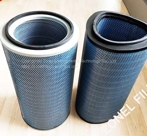 Oblique Installing Cartridge Dust Collector/Cartridge Dust Collectors/ Dust Filter Cartridge Filters photo-4