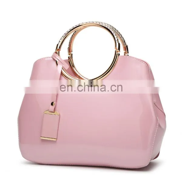 New Bright Lacquer Leather, Women's Bag Messenger Bag Handbag One Shoulder/ photo-2