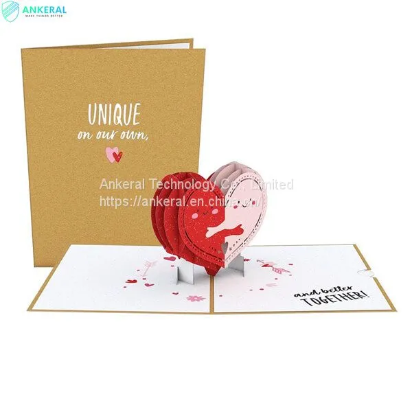 Best Valentine’s Day 3D Folded Card Perfect Celebrates Folding Card for My Wife photo-3