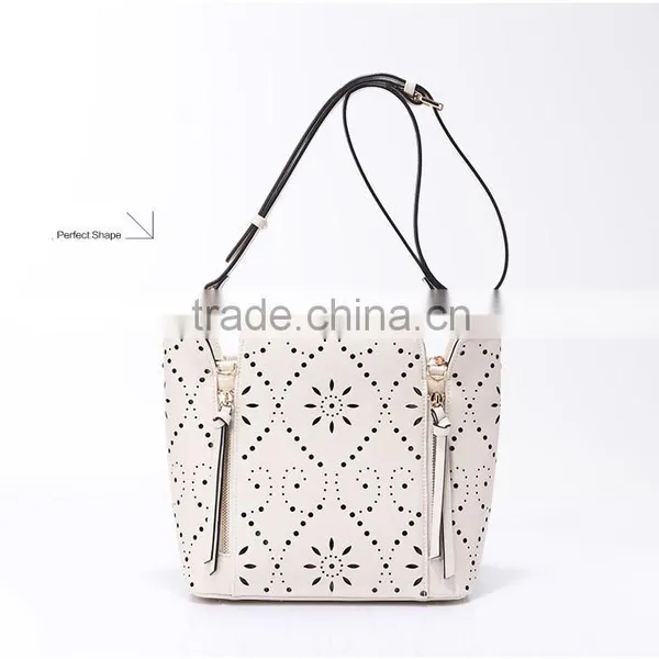 New Fashion Manufacturers Hollow Out Tassels Ladies Tote Bags Handbag for Lady photo-3