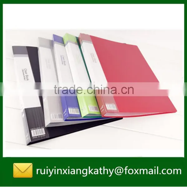 Business A4 Clear Excellent PP Display Book With Elastic Band photo-3