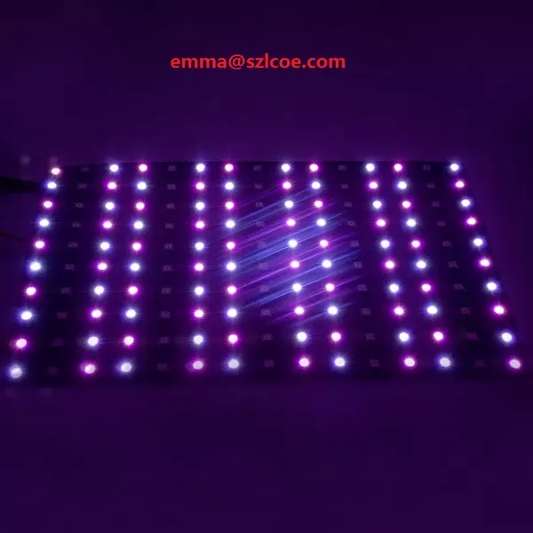 Individual Addressable RGB SMD5050 WS2812B Flexible PCB Digital 8x8 8x16 16x16 256 Pixels Flexible LED Matrix Display Panel photo-5